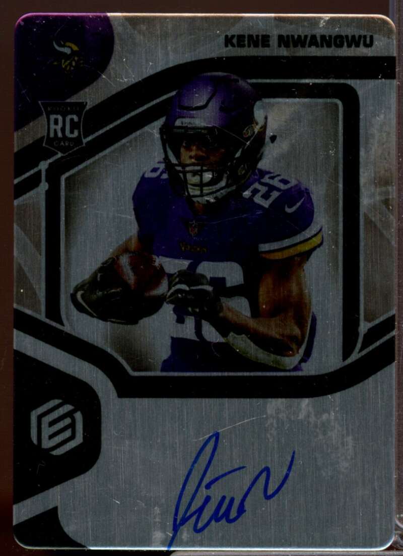 Kene Nwangwu /199 Card 2021 Panini Elements Rookie Autograph #153  Image 1