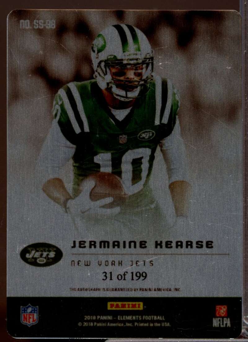 Jermaine Kearse /199 Card 2018 Panini Elements Signatures Autograph Steel #98  Image 2