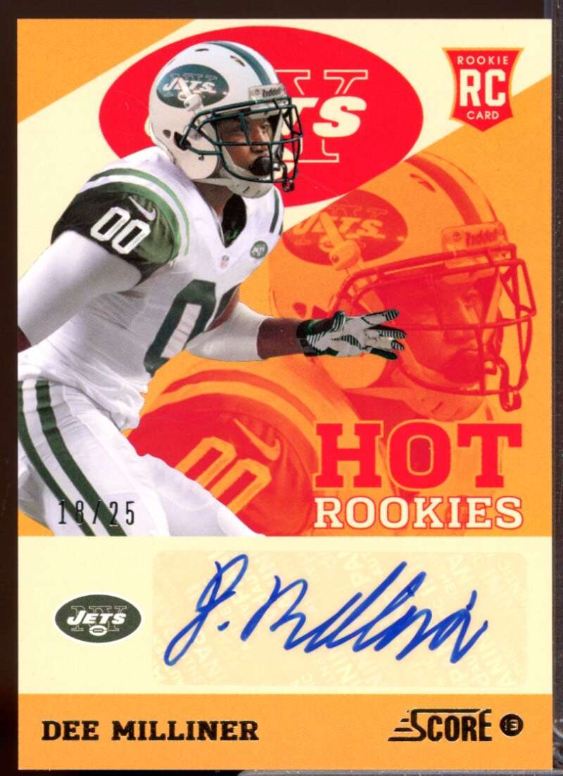 Dee Milliner /25 Card 2013 Score Hot Rookies Signatures Autograph #45  Image 1