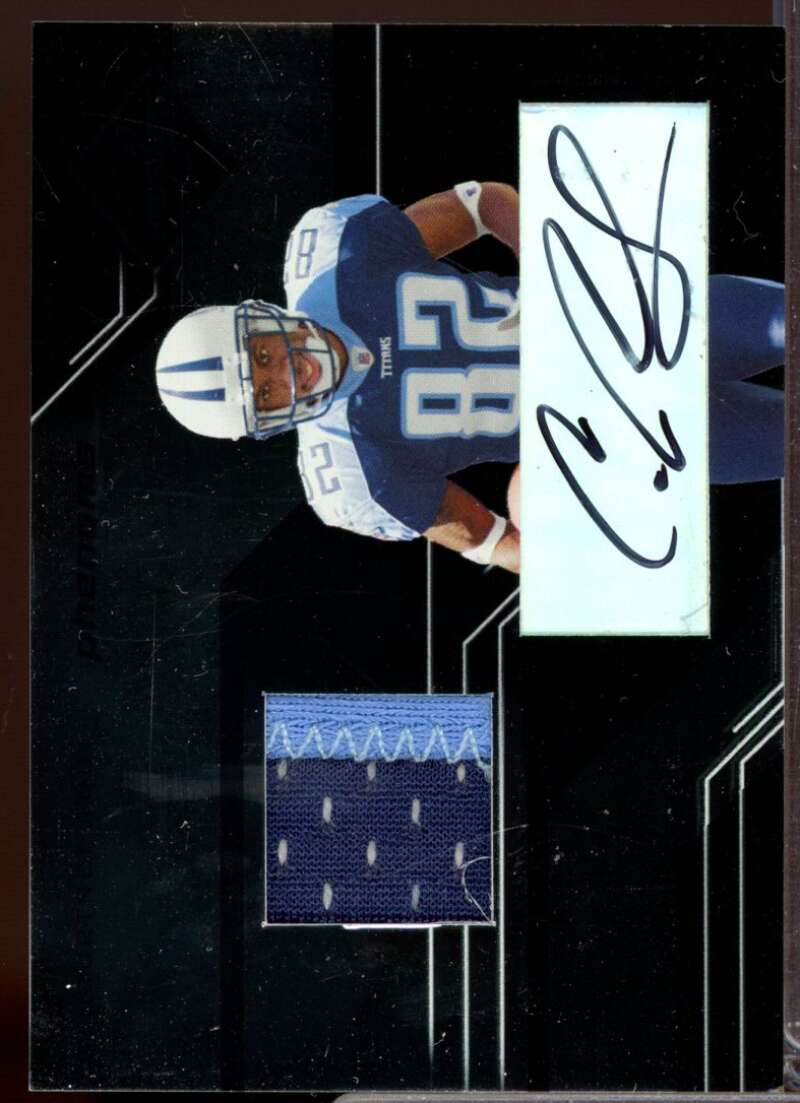 Courtney Roby RC Card 2005 Leaf Limited Rookie Jersey Autograph #210  Image 1