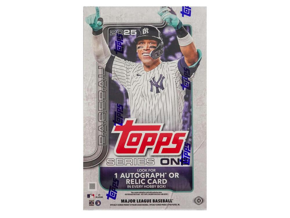 2025 Topps Series 1 Baseball Hobby Box Image 1