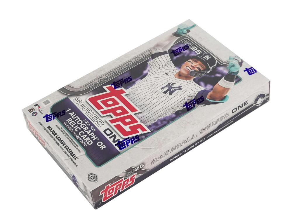 2025 Topps Series 1 Baseball Hobby Box Image 2