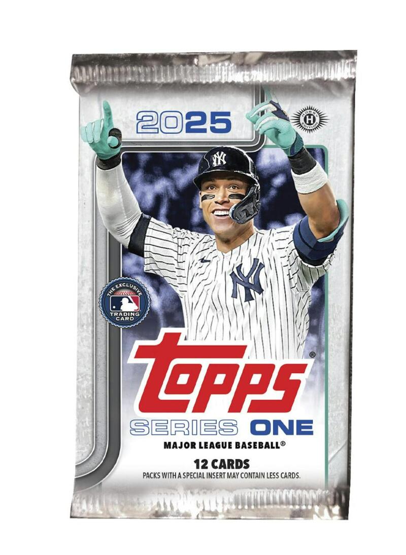 2025 Topps Series 1 Baseball Hobby Box Image 3