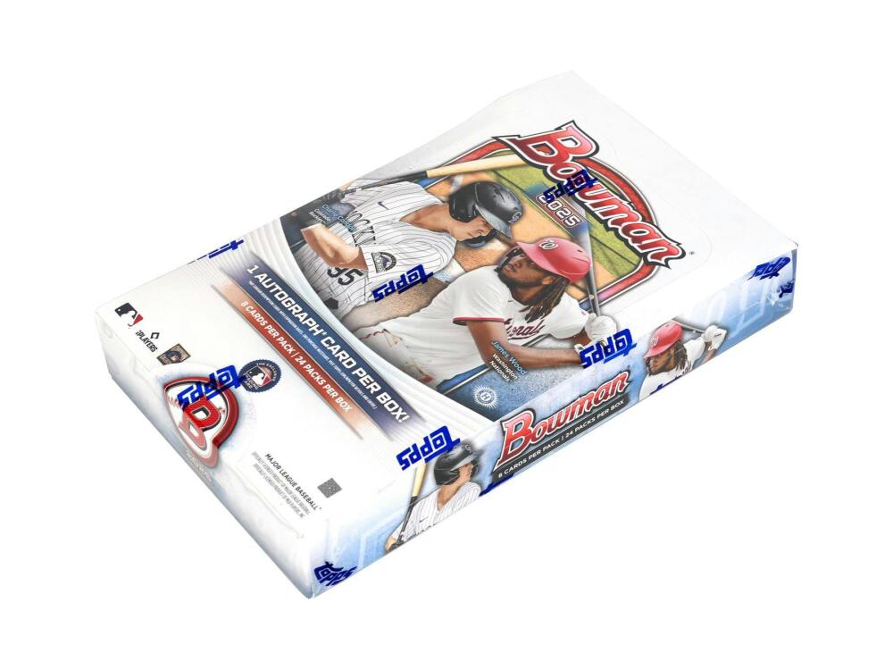 2025 Bowman Baseball Hobby Box Image 2