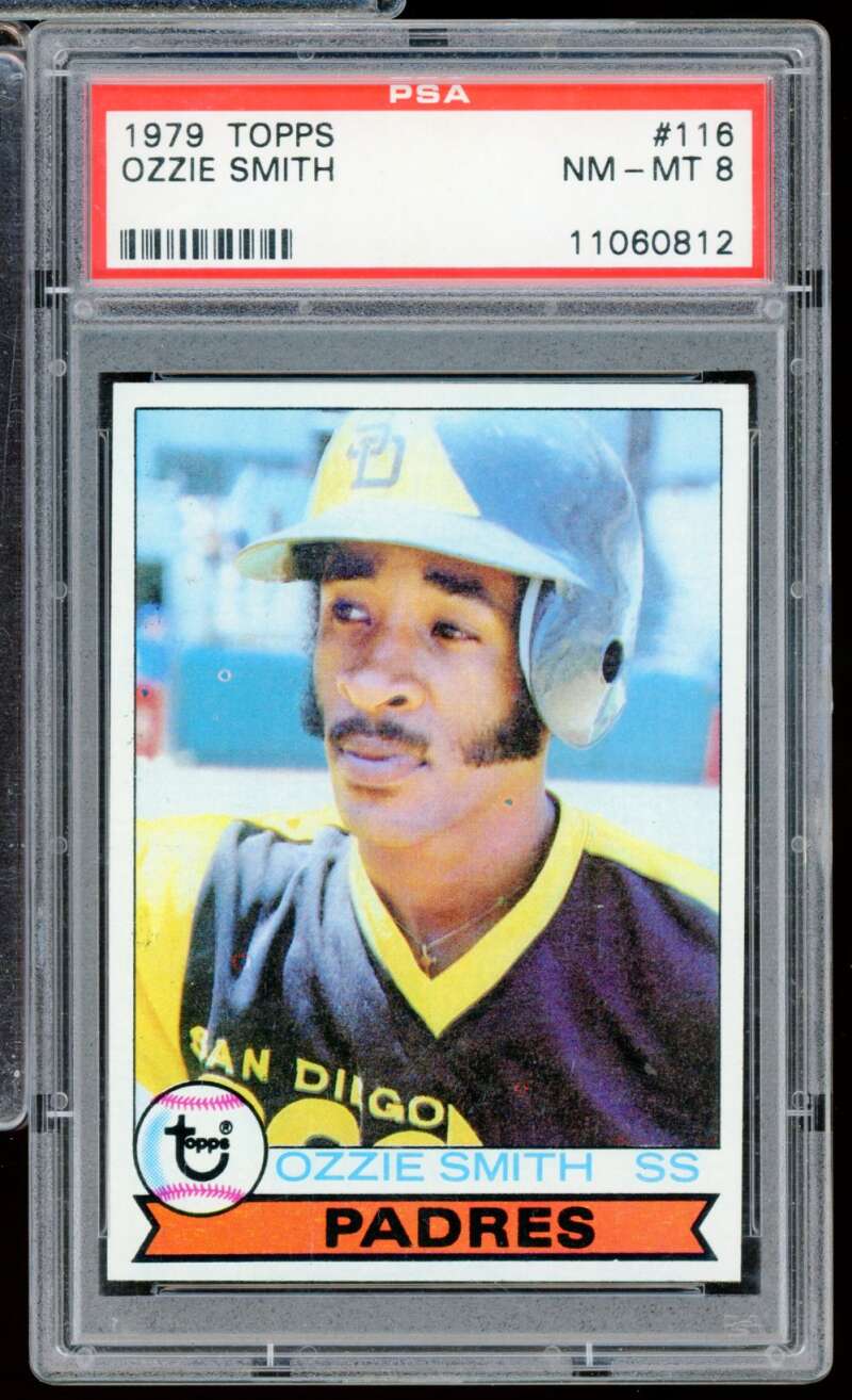 Ozzie Smith Rookie Card 1979 Topps #116 PSA 8 Image 1