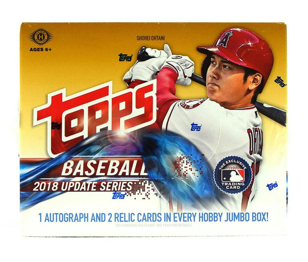 2018 Topps Update Series Baseball Hobby Jumbo Box Image 1