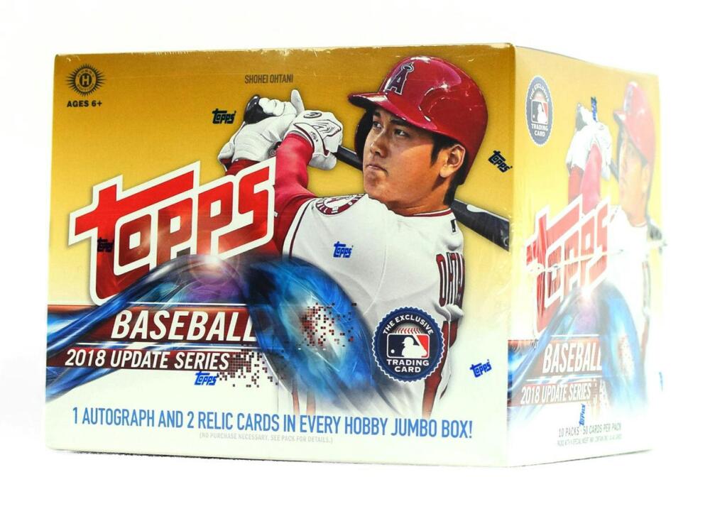 2018 Topps Update Series Baseball Hobby Jumbo Box Image 2