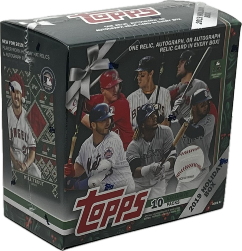 2019 Topps Holiday Baseball Mega Box Image 1