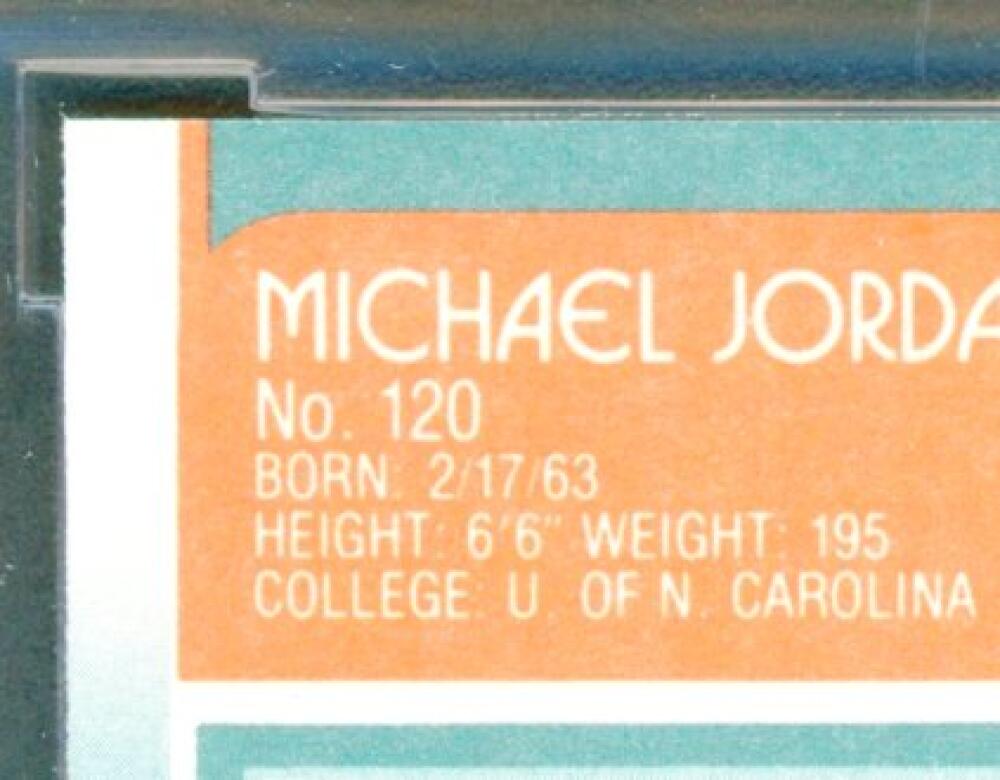 1988-89 Fleer #120 Michael Jordan AS Card BGS BCCG 10 Mint+ Image 7