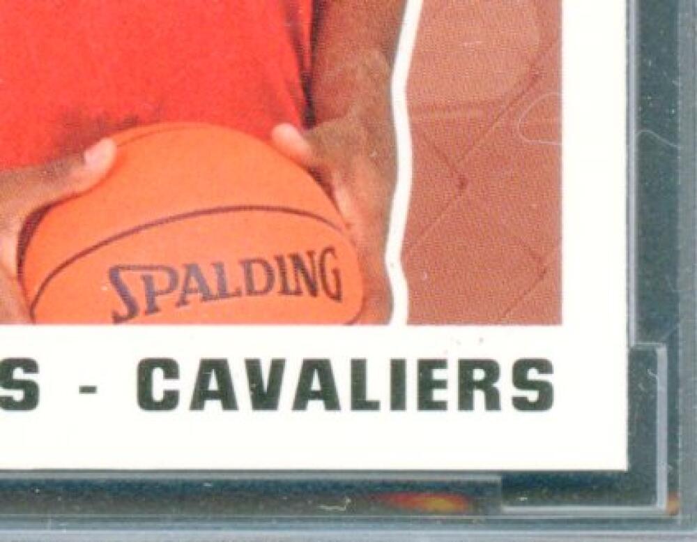 2003-04 Fleer Tradition #261 LeBron James Rookie Card BGS BCCG 10 Mint+ Image 6