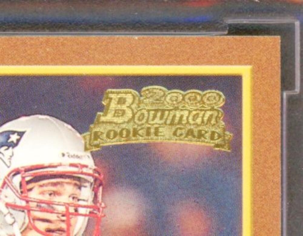 2000 Bowman #236 Tom Brady Rookie Card BGS BCCG 10 Mint+ Image 4