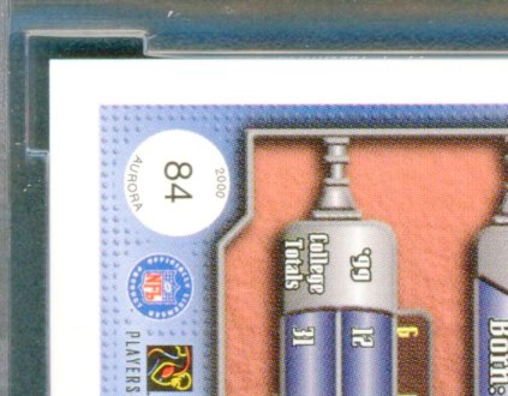 2000 Aurora #84 Tom Brady Rookie Card BGS BCCG 10 Mint+ Image 7