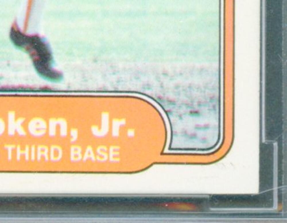 1982 Fleer #176 Cal Ripken Jr. Rookie Card BGS BCCG 10 Mint+ Image 6