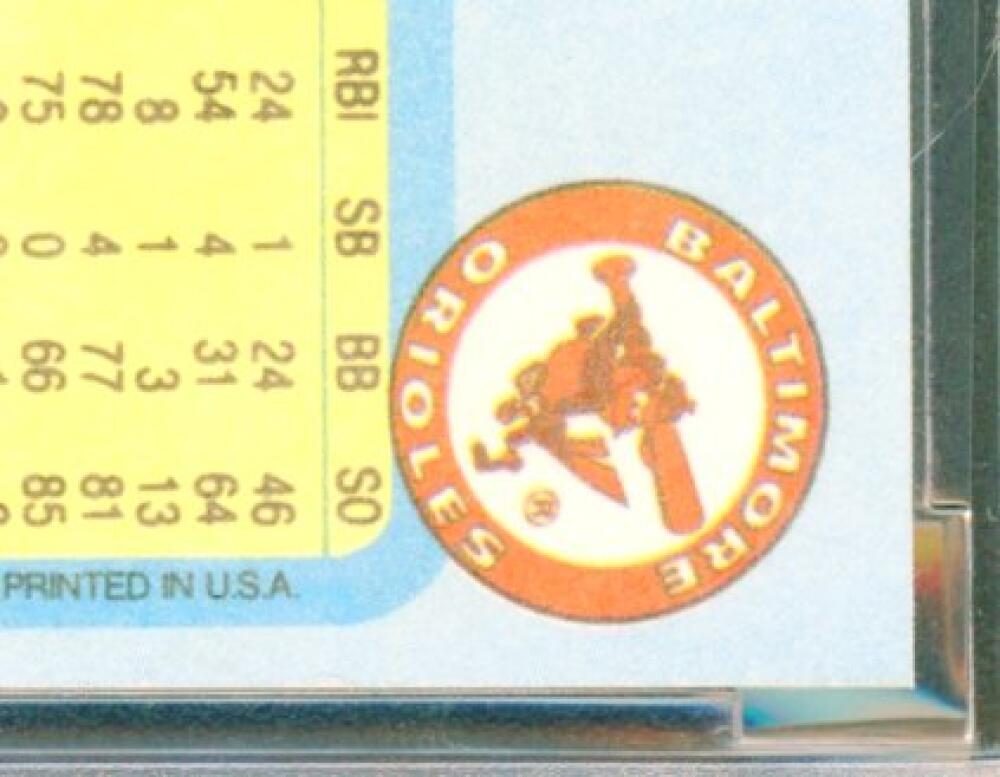 1982 Fleer #176 Cal Ripken Jr. Rookie Card BGS BCCG 10 Mint+ Image 10