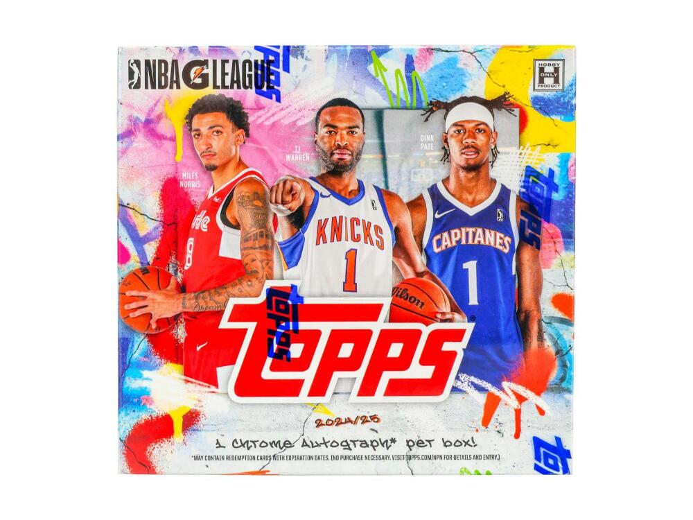 2024-25 Topps G-League Basketball Hobby Box Image 1