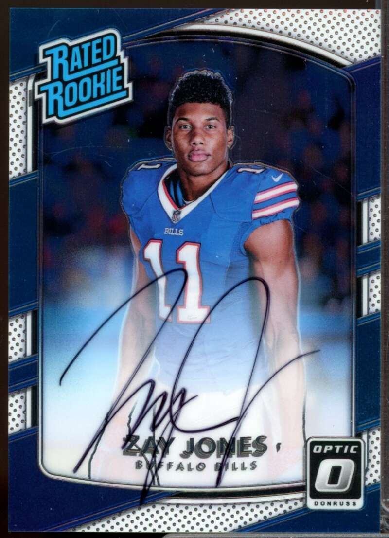 Zay Jones /150 Card 2017 Donruss Optic Rated Rookie Autographs #159  Image 1