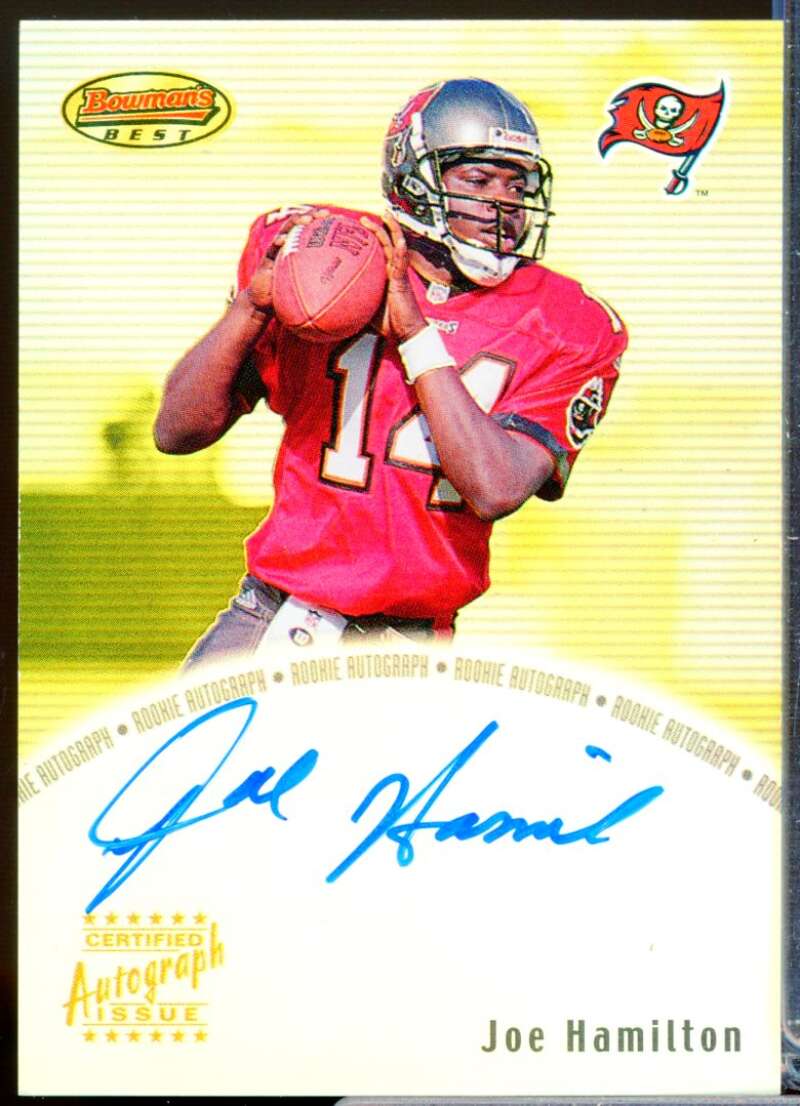 Joe Hamilton Card 2000 Bowman's Best Rookie Autographs #BBJH  Image 1