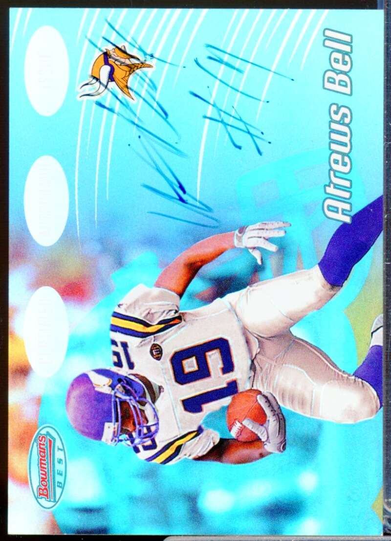 Atrews Bell RC Card 2002 Bowman's Best Rookie Autograph #121  Image 1