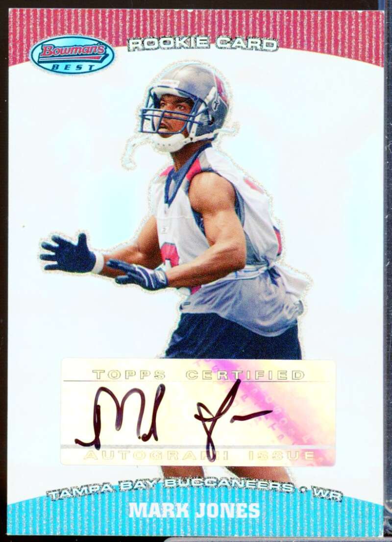 Mark Jones RC Card 2004 Bowman's Best Rookie Autograph #143  Image 1