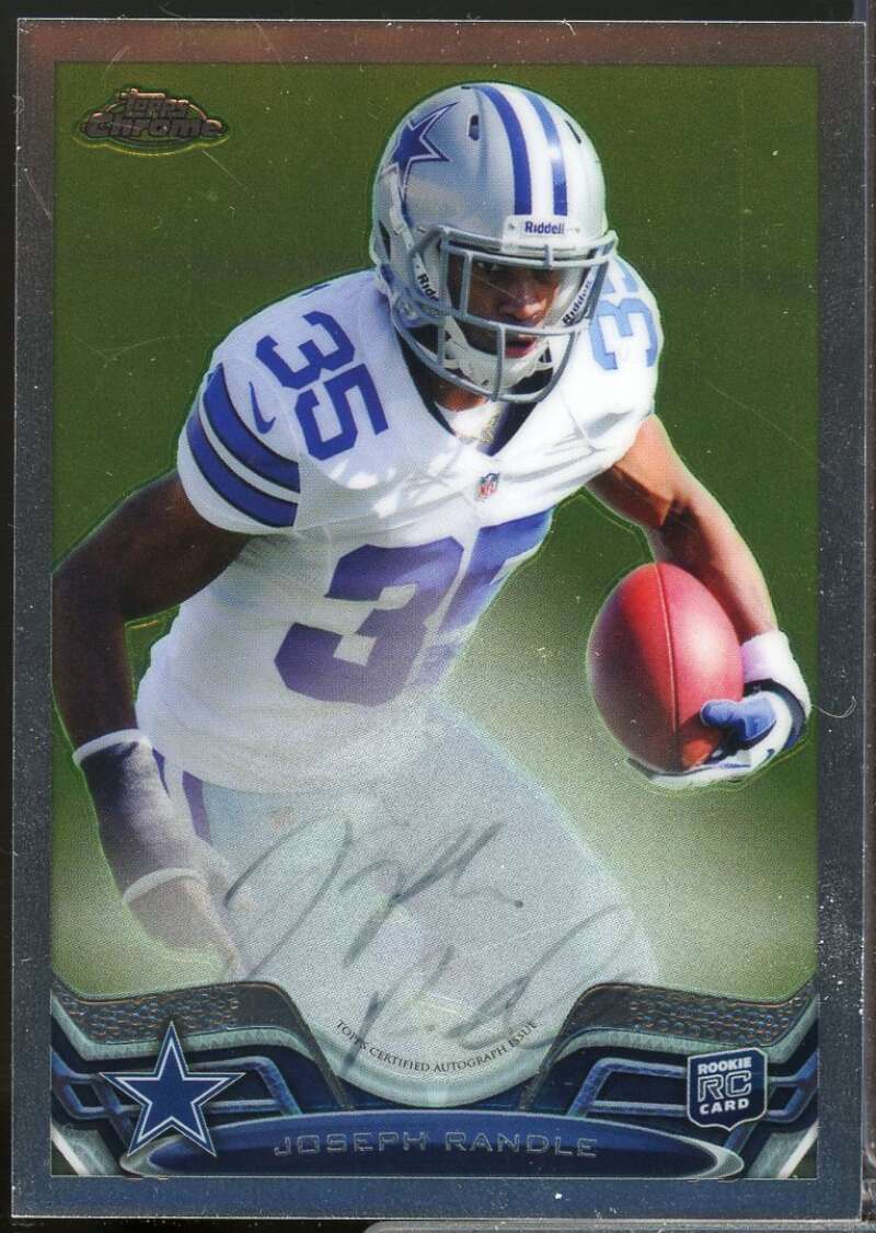 Joseph Randle /600 Card 2013 Topps Chrome Rookie Autographs #29  Image 1
