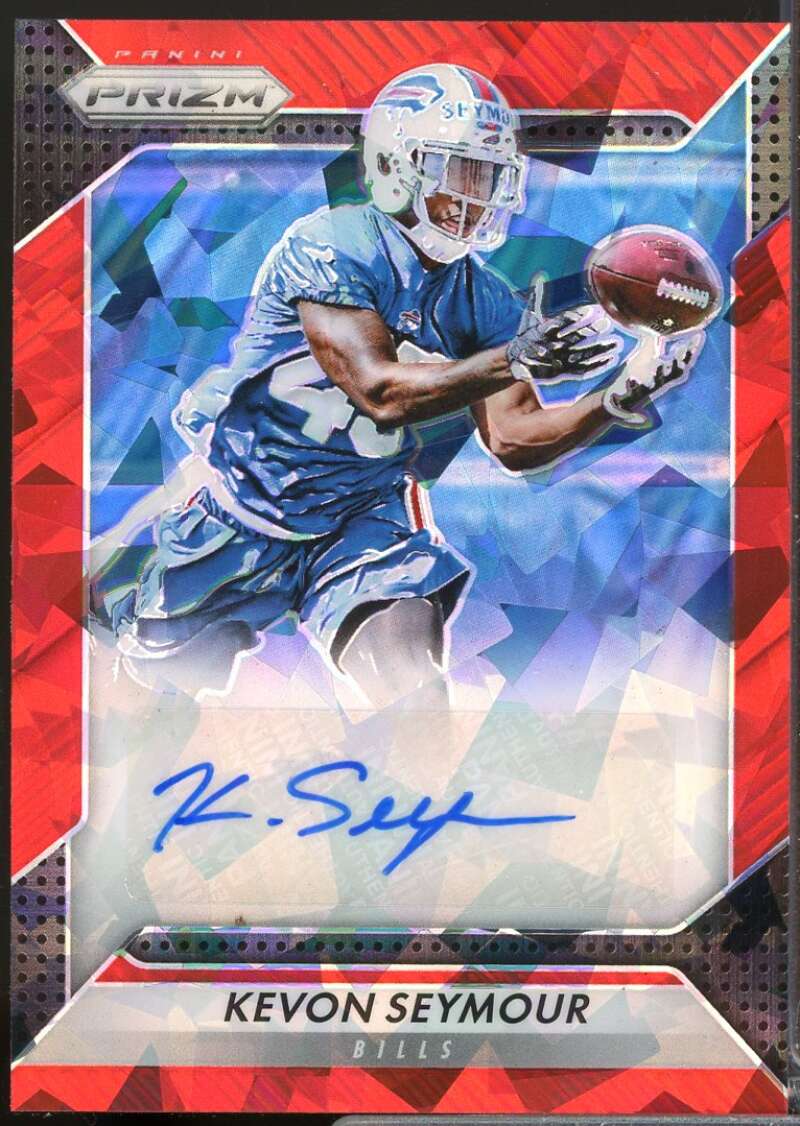 Kevon Seymour Card 2016 Panini Prizm Rookie Autographs Prizms Red Crystals #42  Image 1