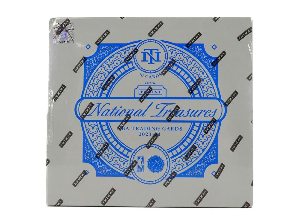 2023-24 Panini National Treasures Basketball Hobby Box Image 1