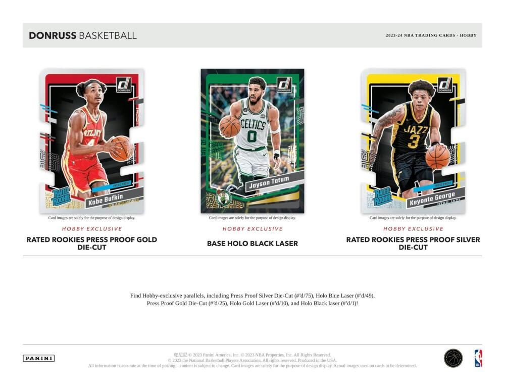 2023-24 Panini Donruss Basketball Hobby Box Image 4