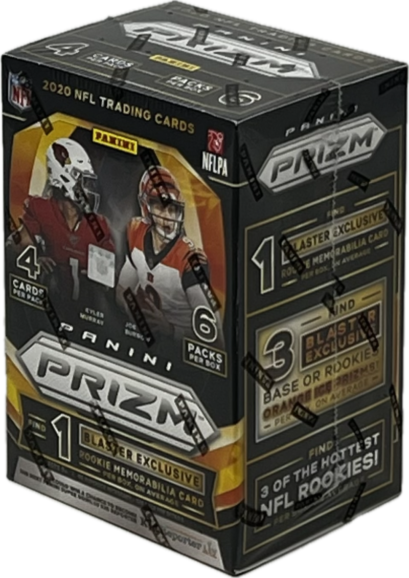 2020 Panini Prizm Football 6-Pack Blaster Box (Fanatics) (Orange Ice Prizms) Image 1