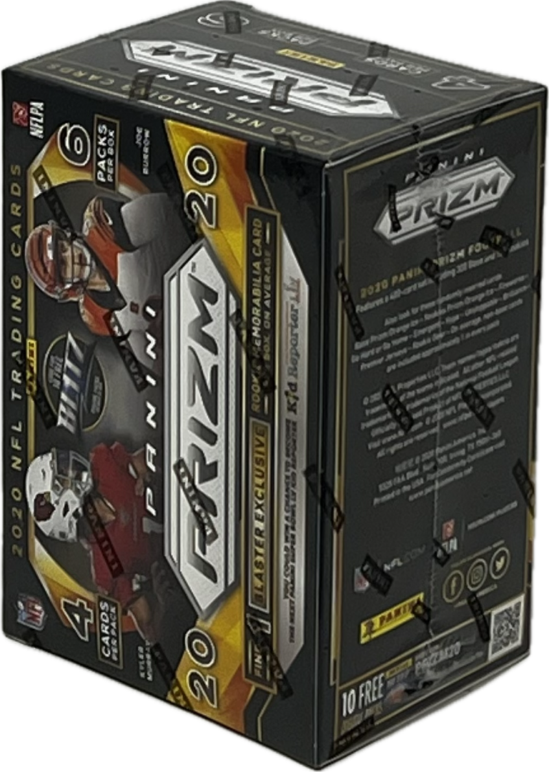 2020 Panini Prizm Football 6-Pack Blaster Box (Fanatics) (Orange Ice Prizms) Image 2