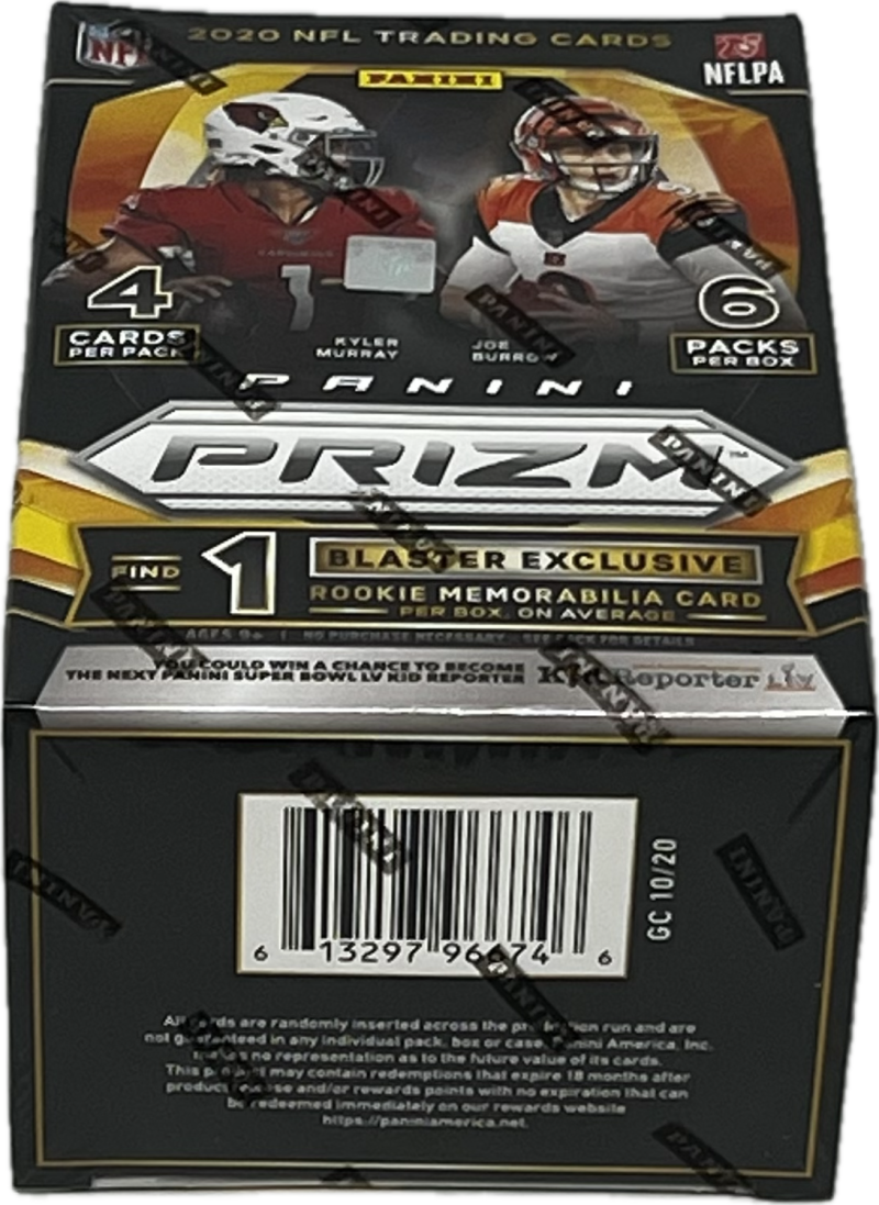 2020 Panini Prizm Football 6-Pack Blaster Box (Fanatics) (Orange Ice Prizms) Image 3