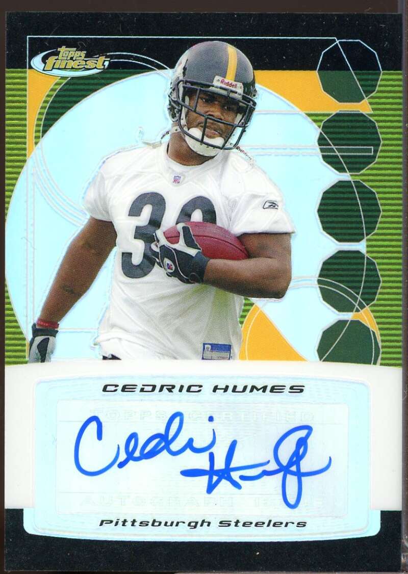 Cedric Humes Card 2006 Finest Autographs Refractor #FACH  Image 1