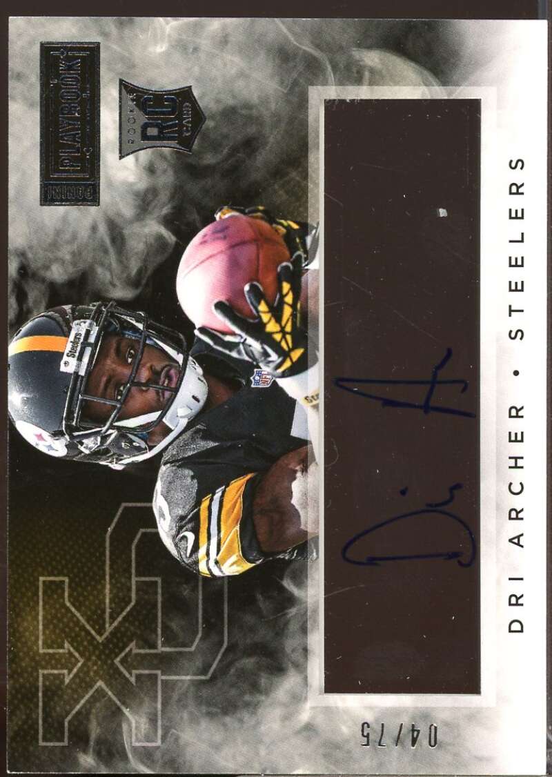 Dri Archer /75 2014 Panini Playbook Rookie X's and O's Signatures Autograph #25  Image 1