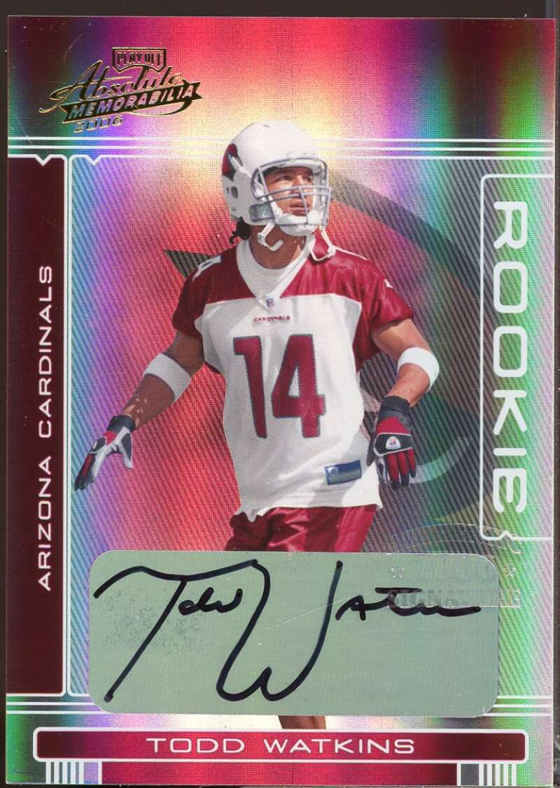 Matt Mauck RC Card 2004 Absolute Memorabilia Rookie Autograph #160  Image 1