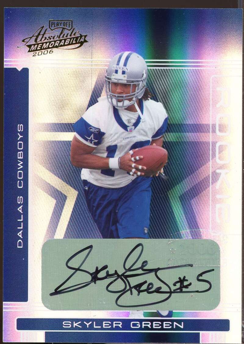 Todd Watkins RC Card 2006 Absolute Memorabilia Rookie Autograph #250  Image 1