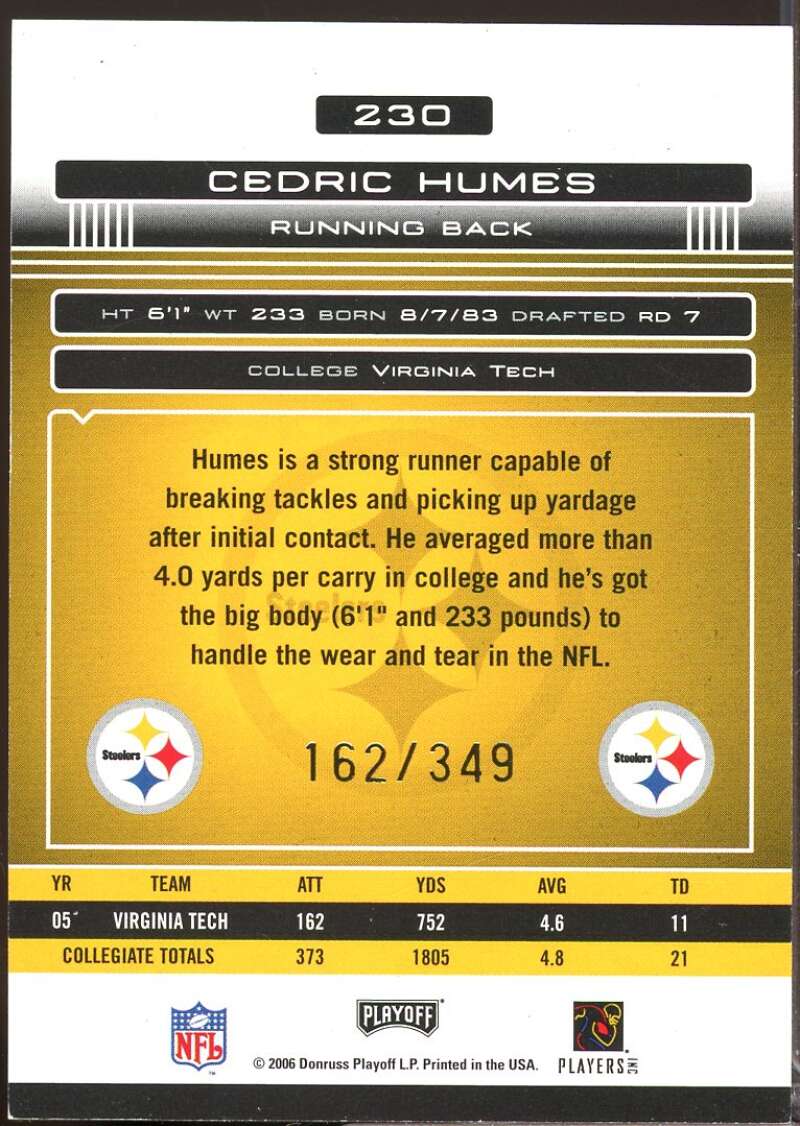 Skyler Green RC Card 2006 Absolute Memorabilia Rookie Autograph #243  Image 2