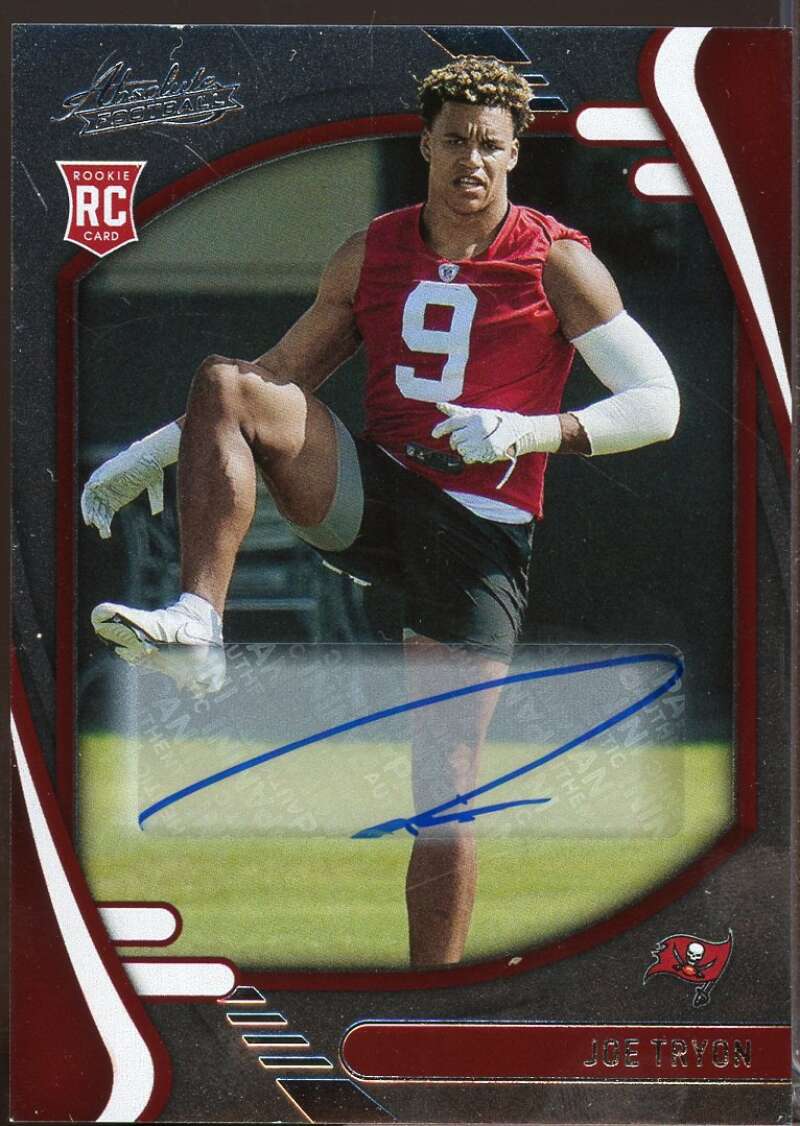 Joe Tryon-Shoyinka Card 2021 Absolute Signature Autograph Rookies #191  Image 1