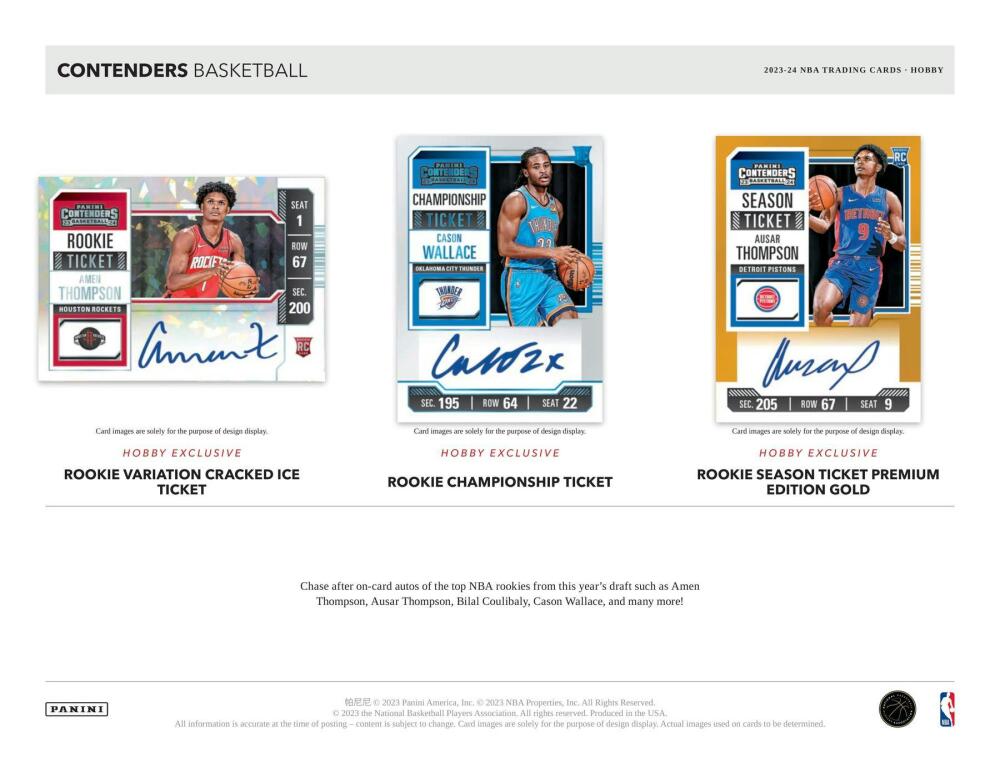 2023-24 Panini Prizm Basketball International Hobby Box Image 3