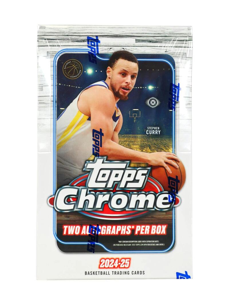 2024-25 Topps Chrome Basketball Hobby Box Image 1
