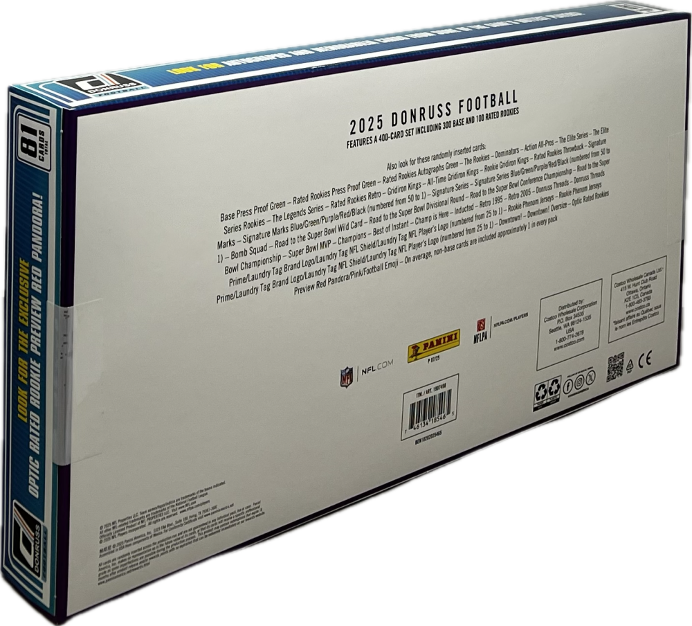 2024 Panini Donruss Football Costco Bundle Box Image 4