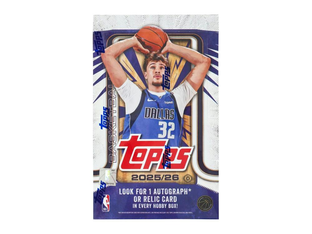 2025-26 Topps Basketball Hobby Box Image 1