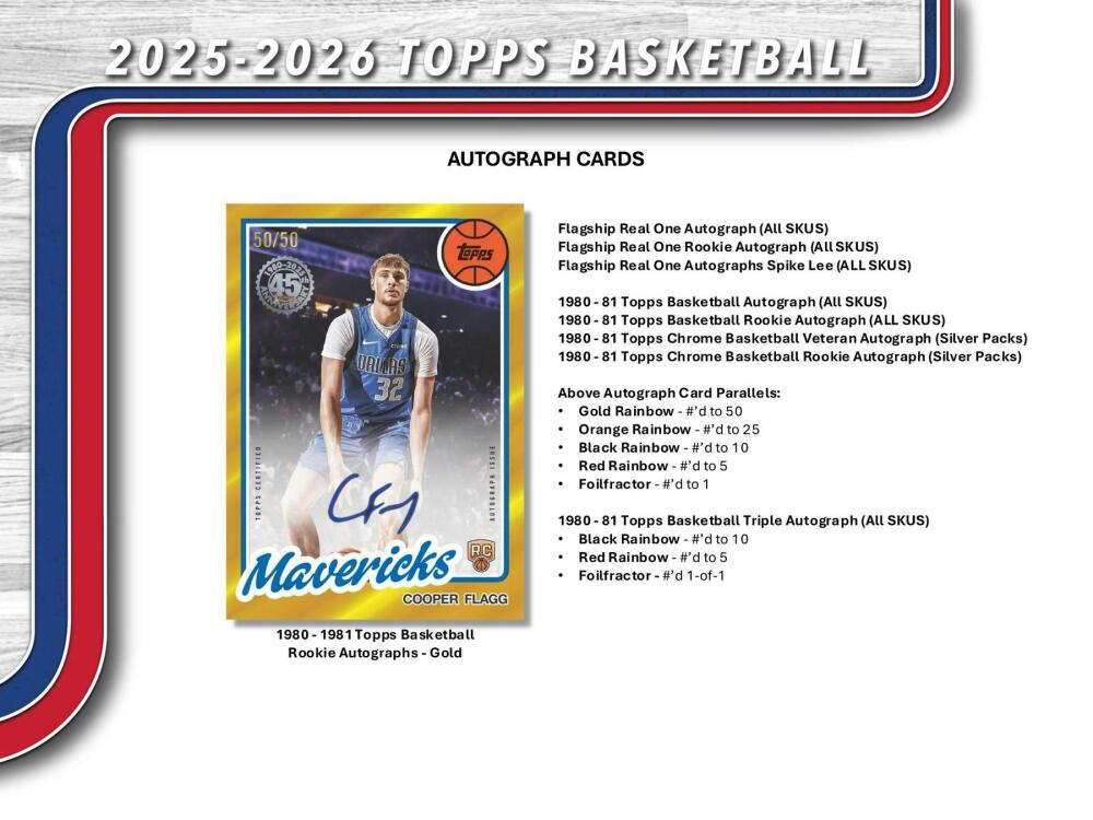2025-26 Topps Basketball Hobby Box Image 5