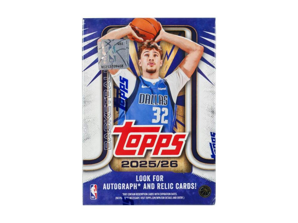 2025-26 Topps Basketball 7-Pack Blaster Box Image 1