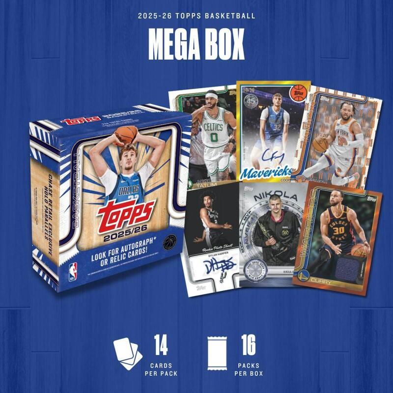 2025-26 Topps Basketball Mega Box  Image 2