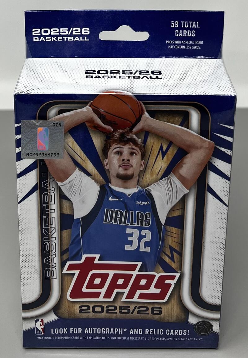 2025-26 Topps Basketball Hanger Box ( Cooper Flag RC) Image 3