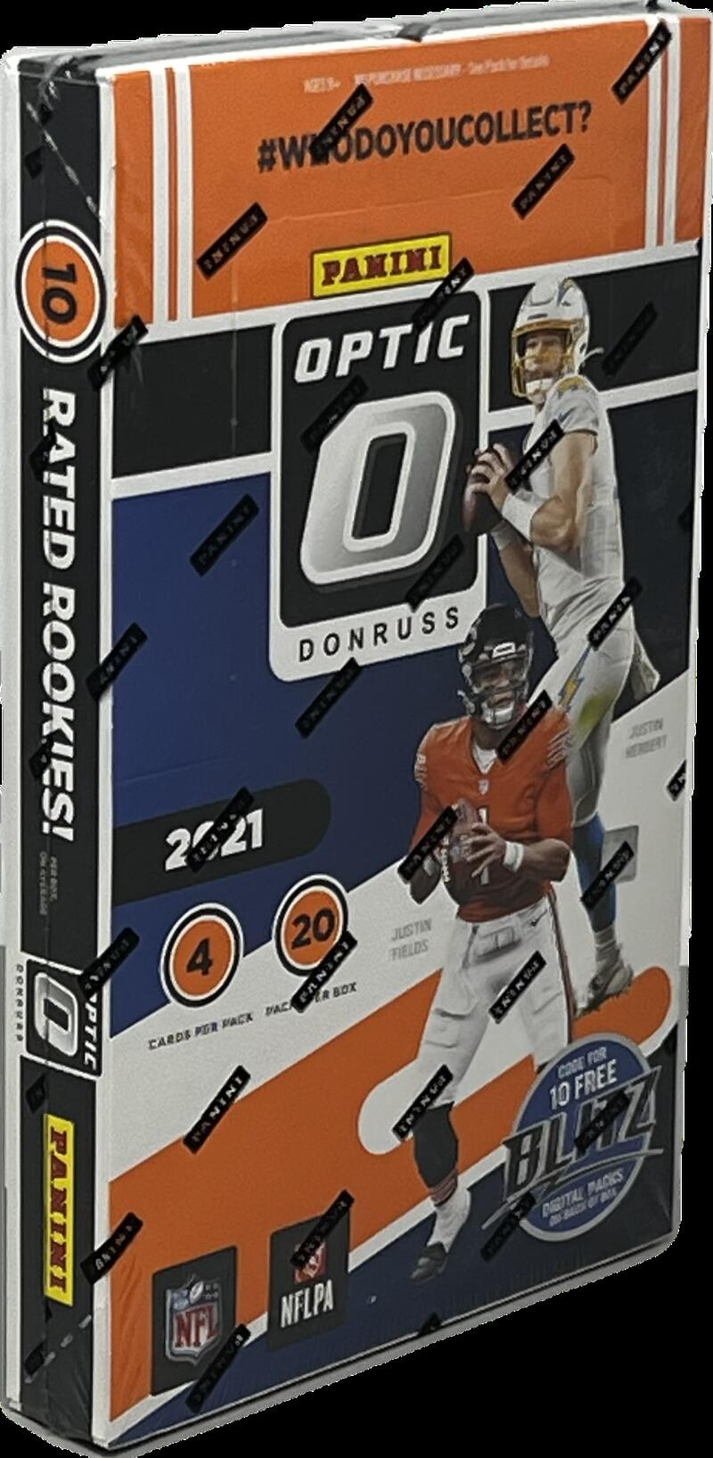 2021 Panini Donruss Optic Football Tmall Retail Box  Image 2