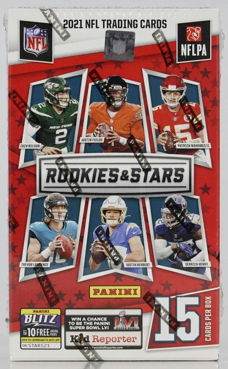 2021 Panini Rookies & Stars Football Cereal Box Image 2