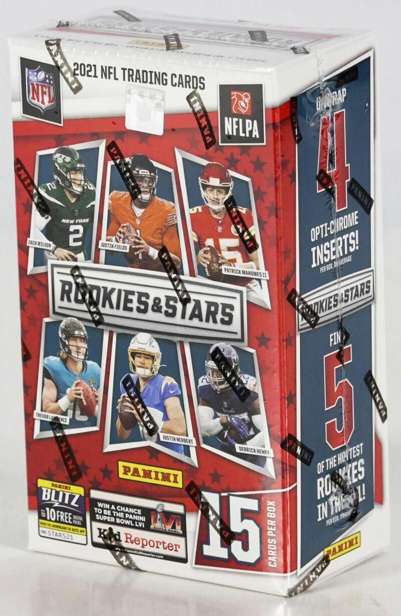 2021 Panini Rookies & Stars Football Cereal Box Image 1