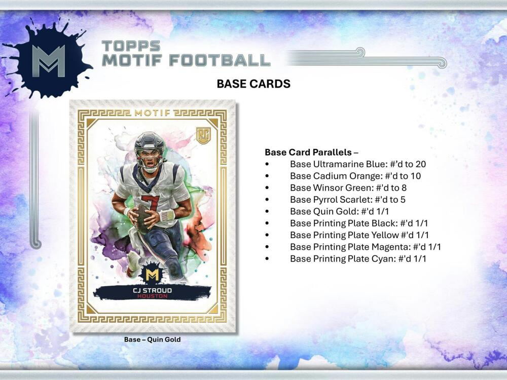 2023 Topps Motif Football Hobby Box Image 4