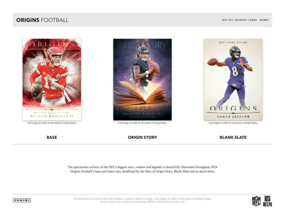 2024 Panini Origins Football Hobby Box Image 3