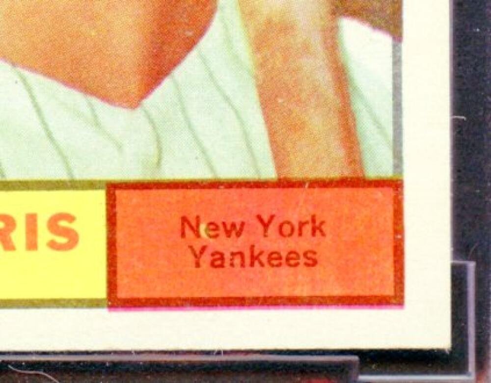 1961 Topps #2 Roger Maris Card BGS BCCG 8 Excellent+ Image 6